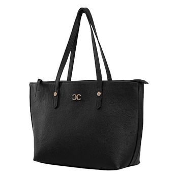 Bolsa-Shopping-Preto-Lisa-Fechamento-Ziper-|-Comfort-Tamanho--G----Cor--PRETO-0